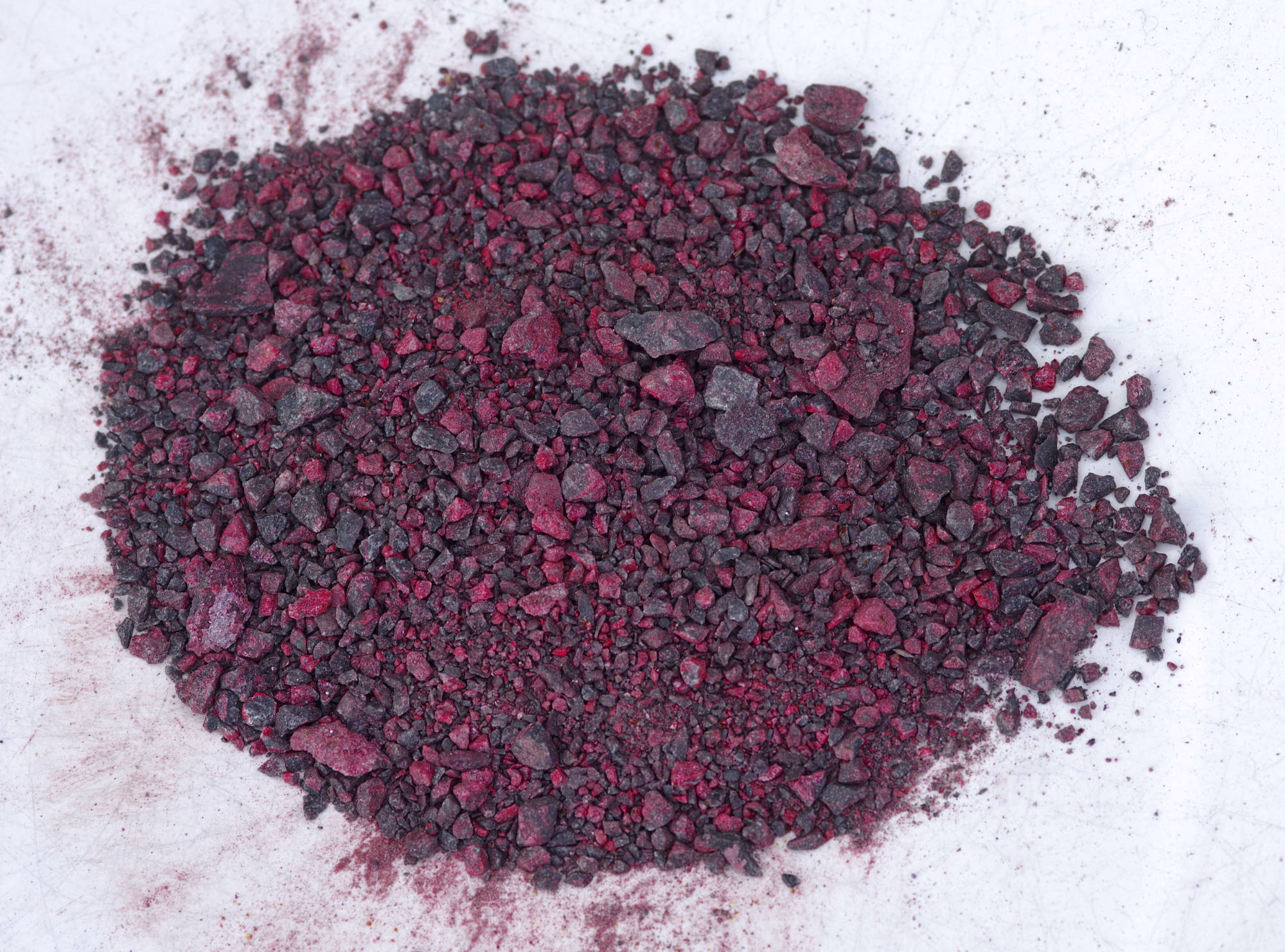 crushed cinnabar